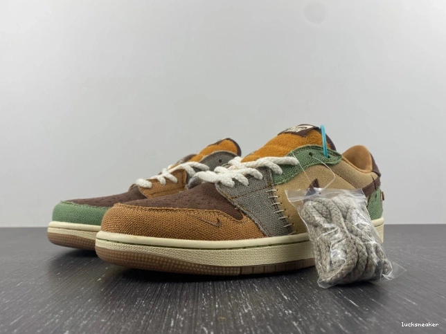 Rep LUCY Williamson DZ7292-200 Zion Jordan 1 Retro OG Voodoo Low 0715